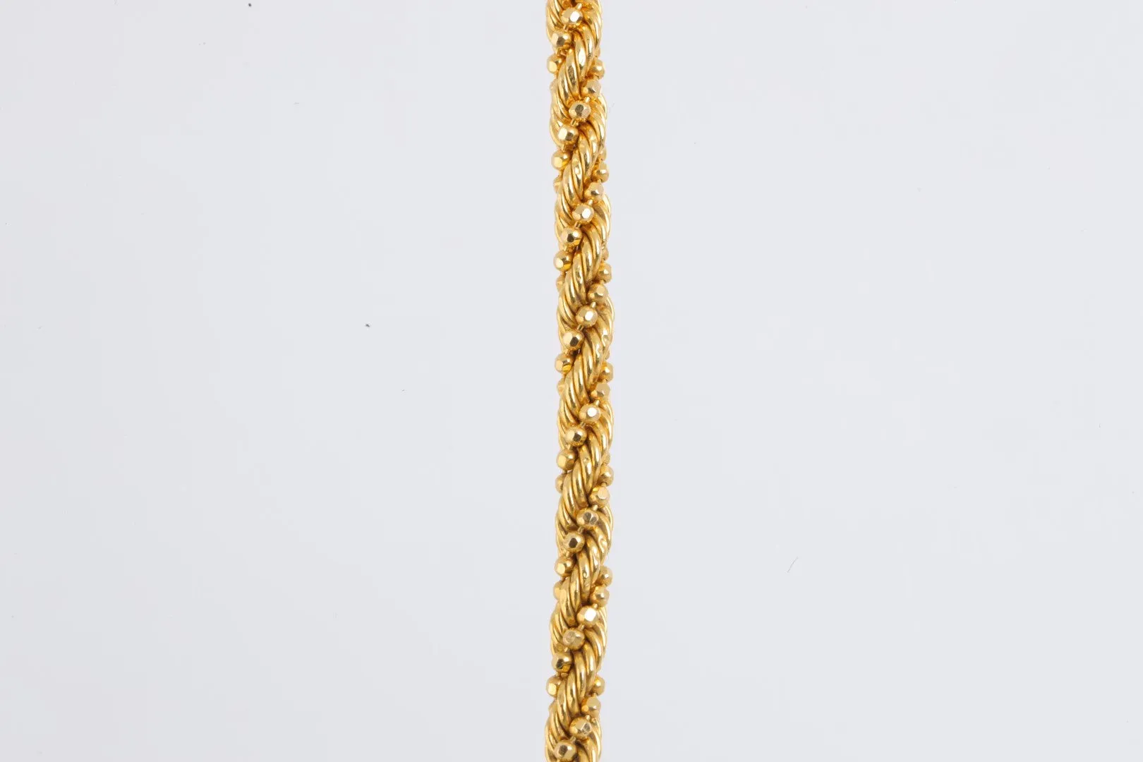 16" 21k Yellow Gold Rope Chain (8.68g.)