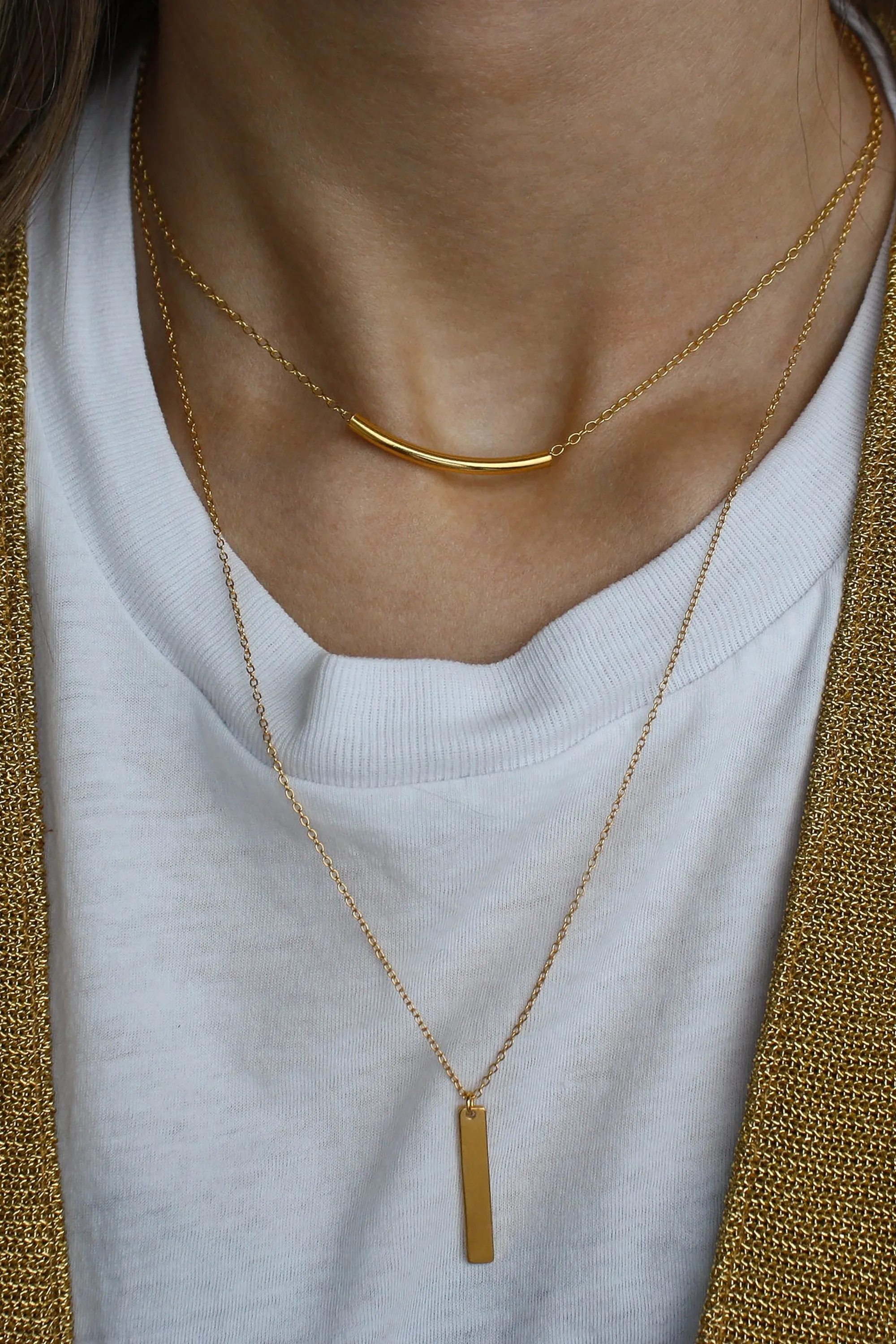 abyss necklace gold <br> by Neinties