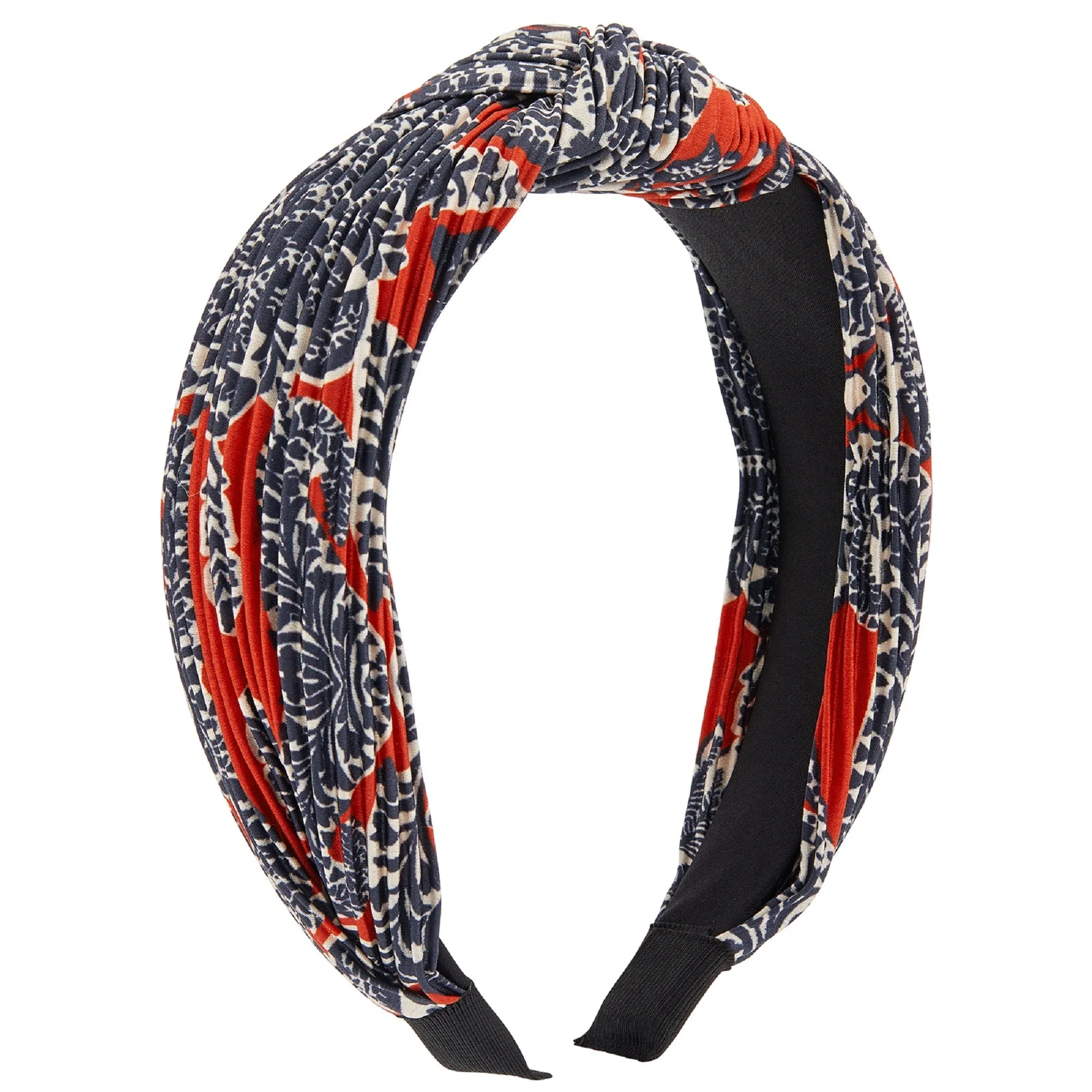 Accessorize London Women's Floral Crinkle Knot Headband