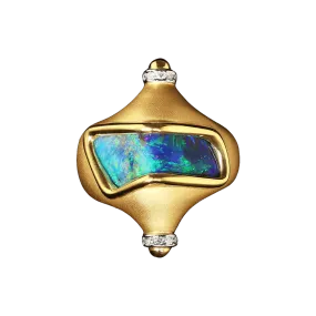 Aladins Boulder Opal Ring