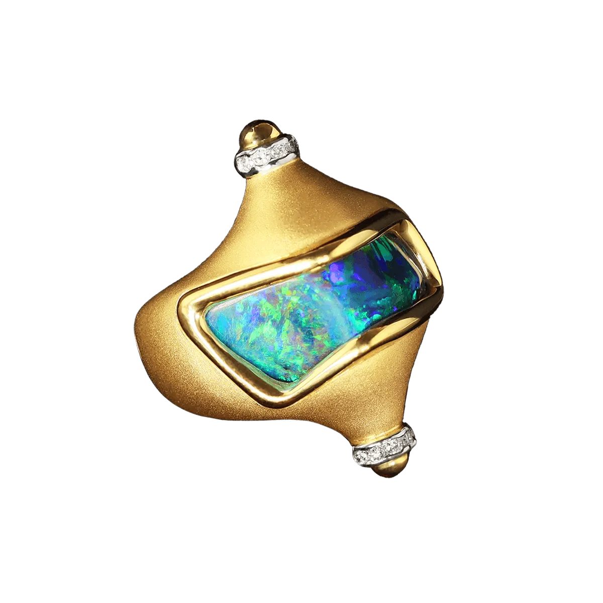 Aladins Boulder Opal Ring