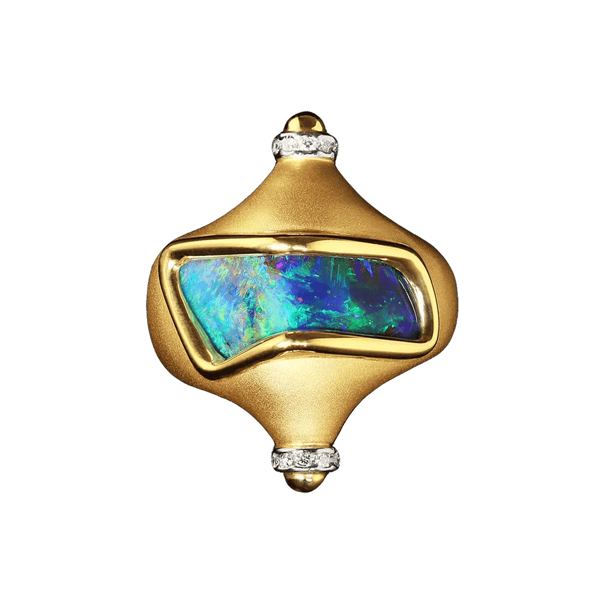 Aladins Boulder Opal Ring