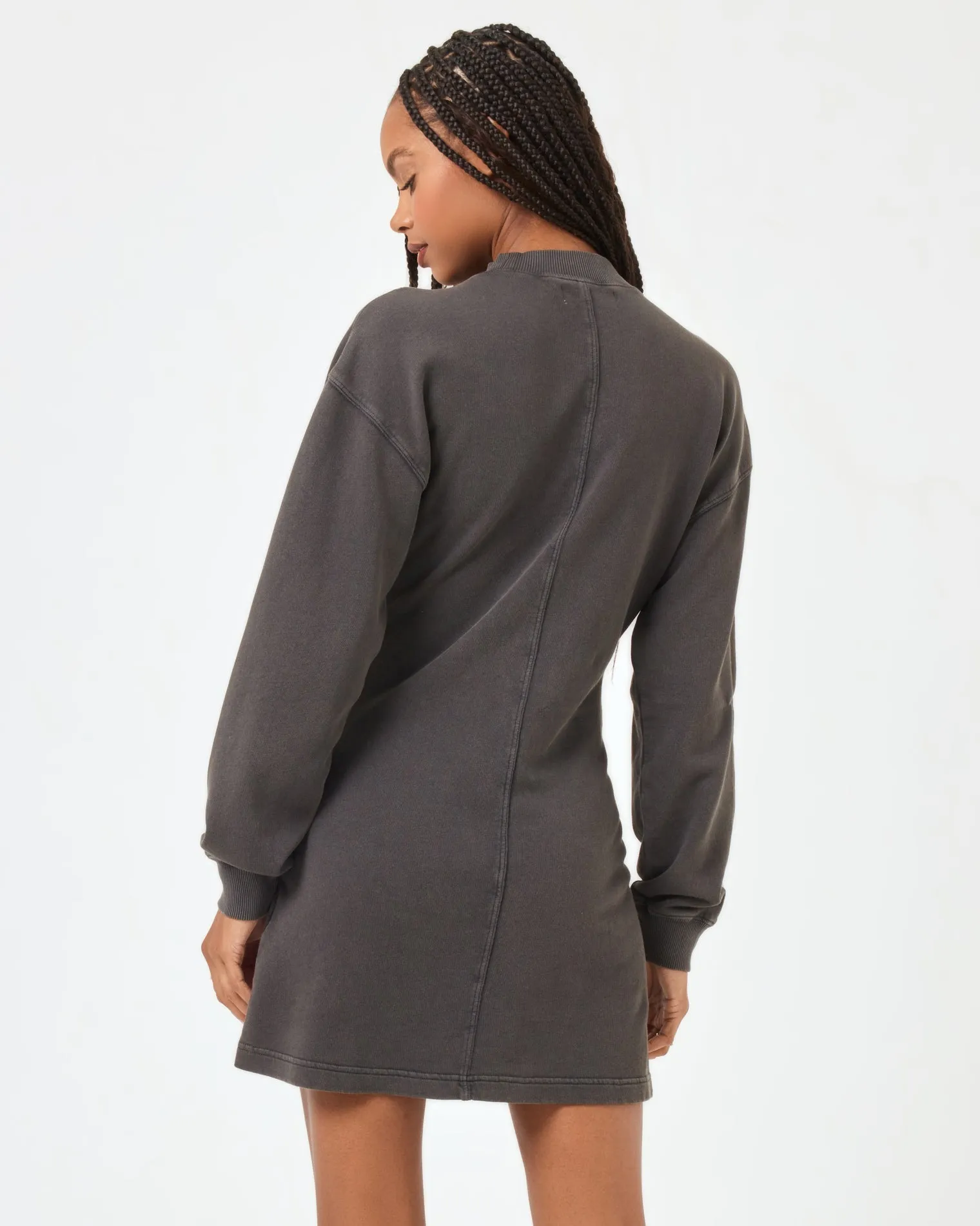 Asher Dress - Charcoal