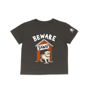 Beware of Lil' Dawg - Toddler Crew T-Shirt