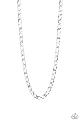 Big Win - Men's Silver Chain Necklace - Paparazzi Accessories