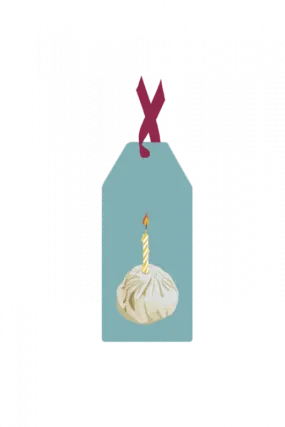  Birthday Dumplings  Gift Tag