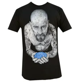 Black Market Art Mens Heisenberg T Shirt Black