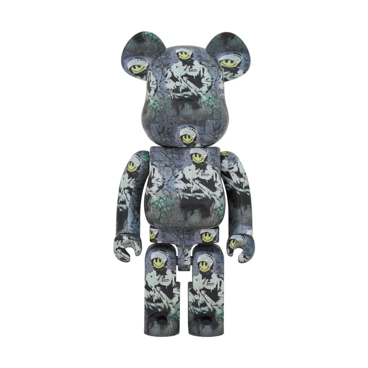   BRANDALISM Be@rbrick 1000% 'Riot Cop'