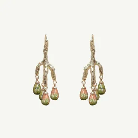 Delia Unakite Jasper Earrings