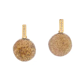 Detachable Stardust Disc Earrings