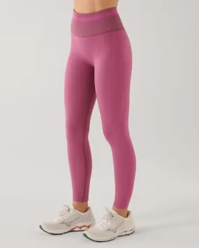 ELEVATION SEAMLESS FULL LENGTH HIGH WAIST LEGGING DEEP ORCHID