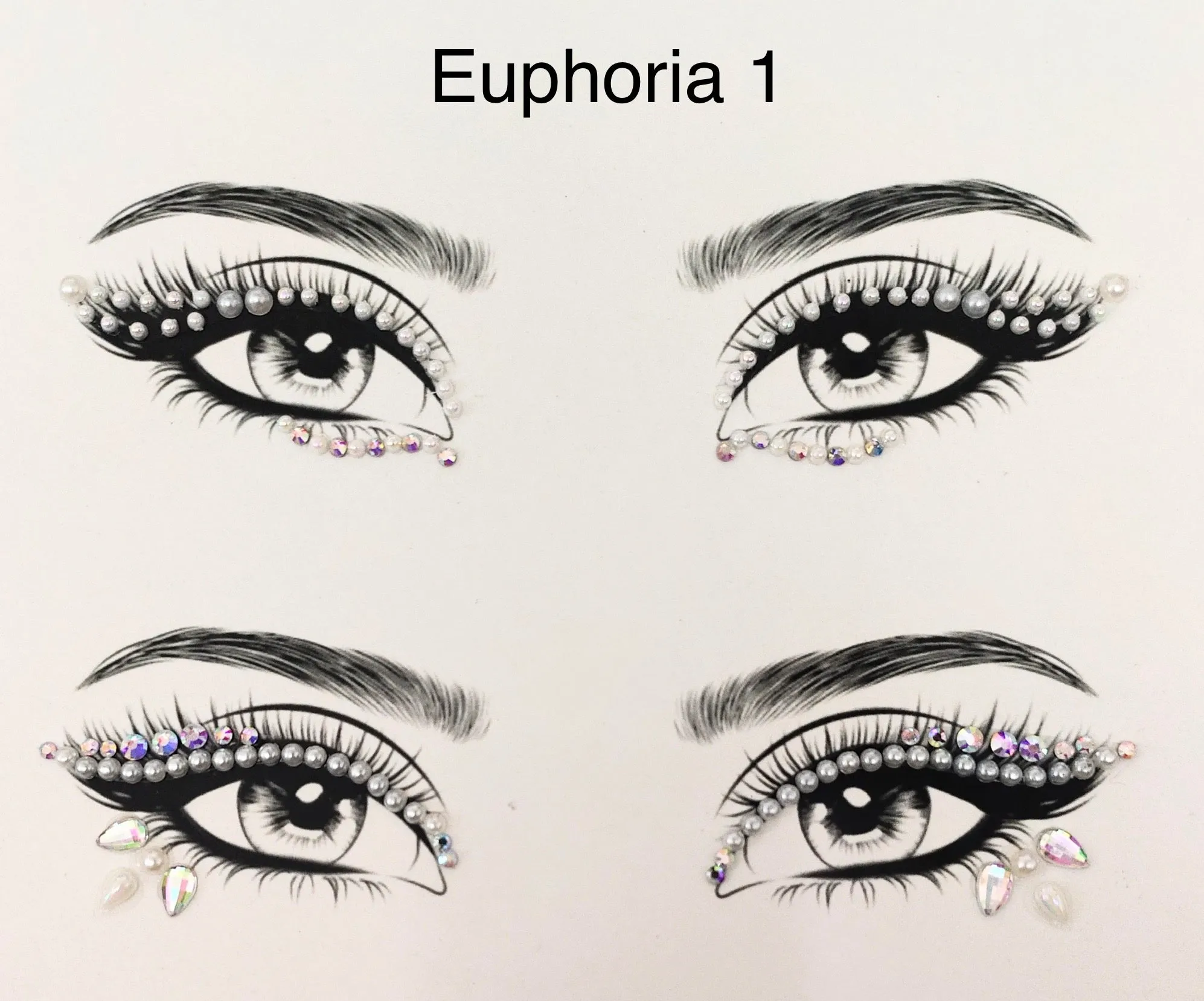 Euphoria Eye Jewels - 16 Styles!