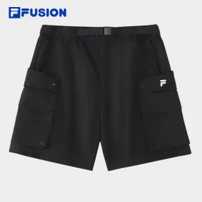 FILA FUSION INLINE URBAN TECH Women Woven Shorts (Black)