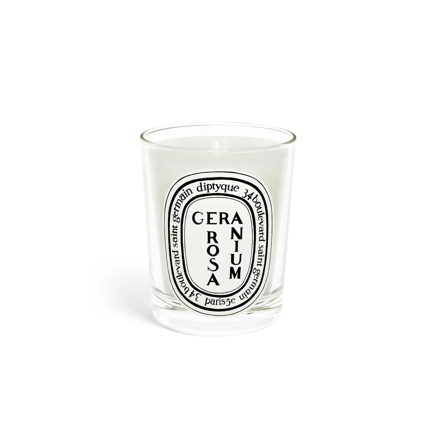 Géranium Rosa Diptyque Vela perfumada