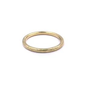 Hammered Gold Band