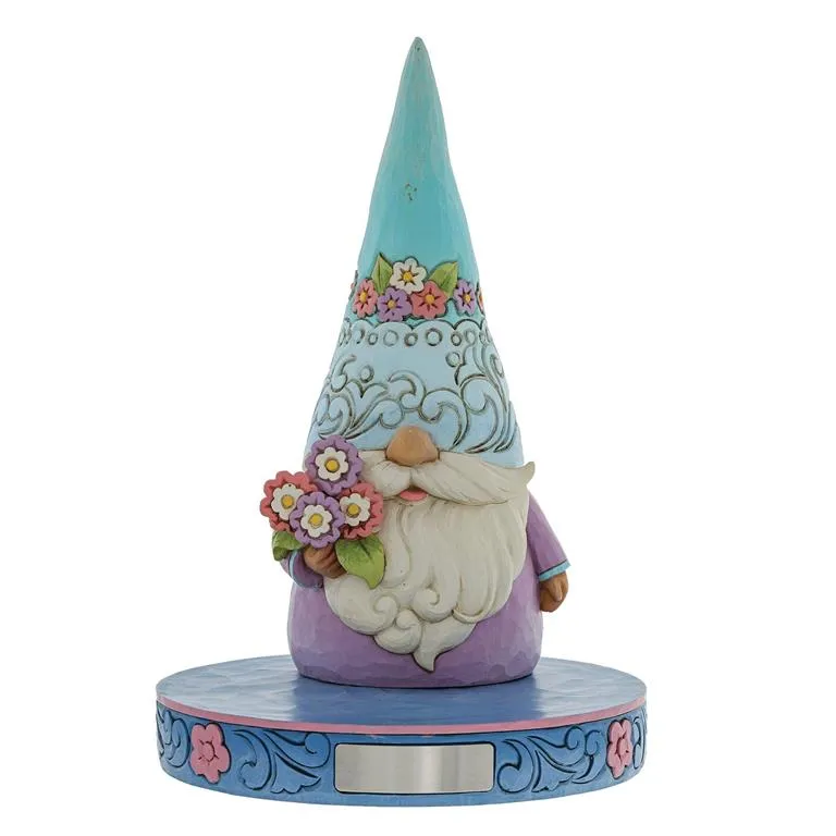 Jim Shore's Bloomin' Gnome: A Garden-Inspired Symphony of Colors and Craftsmanship