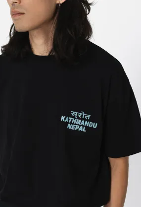 Kathmandu University Tee / Black