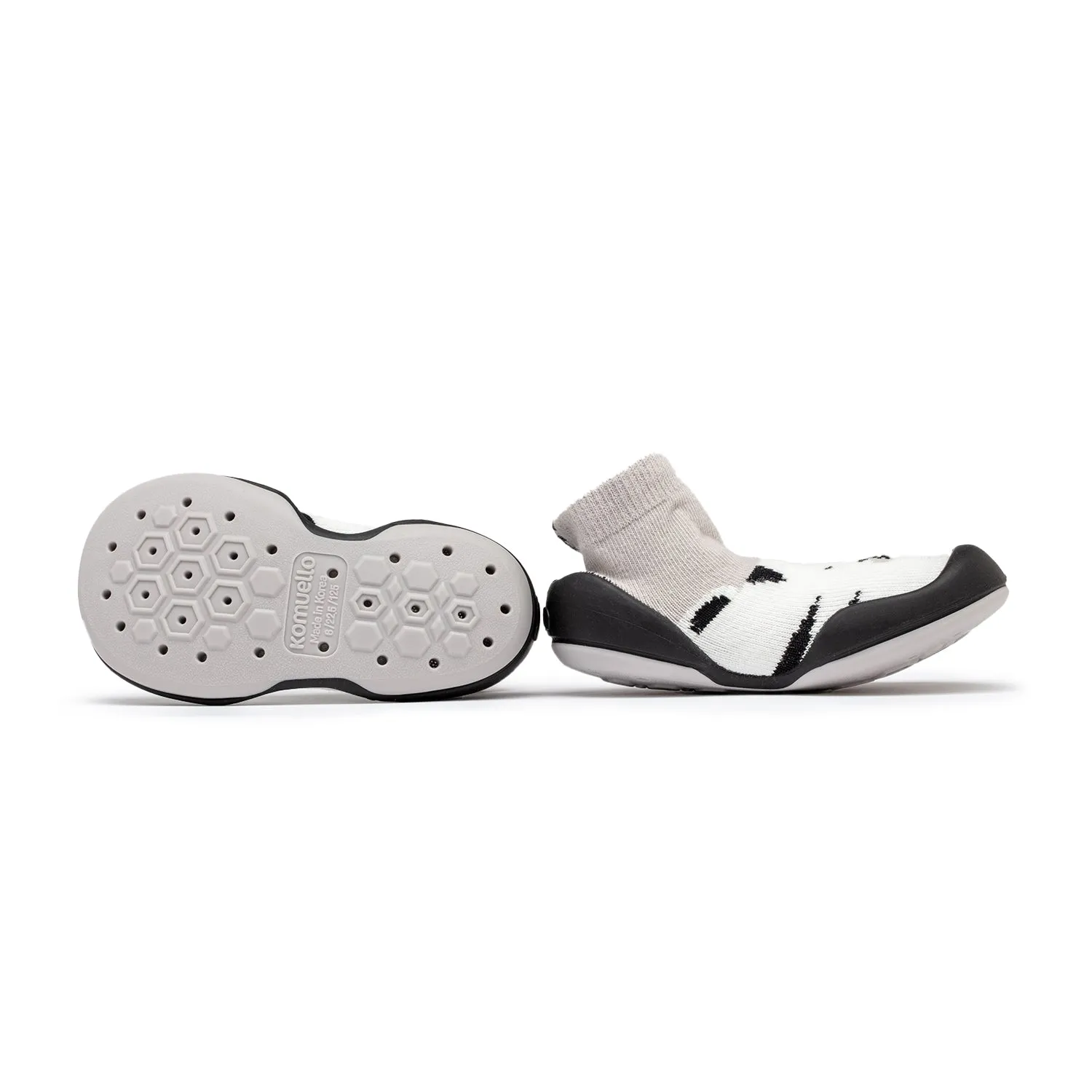 Komuello Baby Shoes - White Tiger