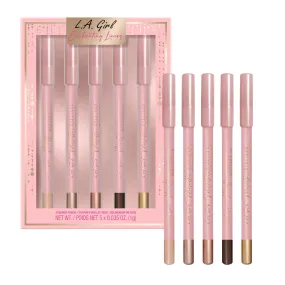 LAGIRL Enchanting Liners Set 5 pc Delineadores de Ojos