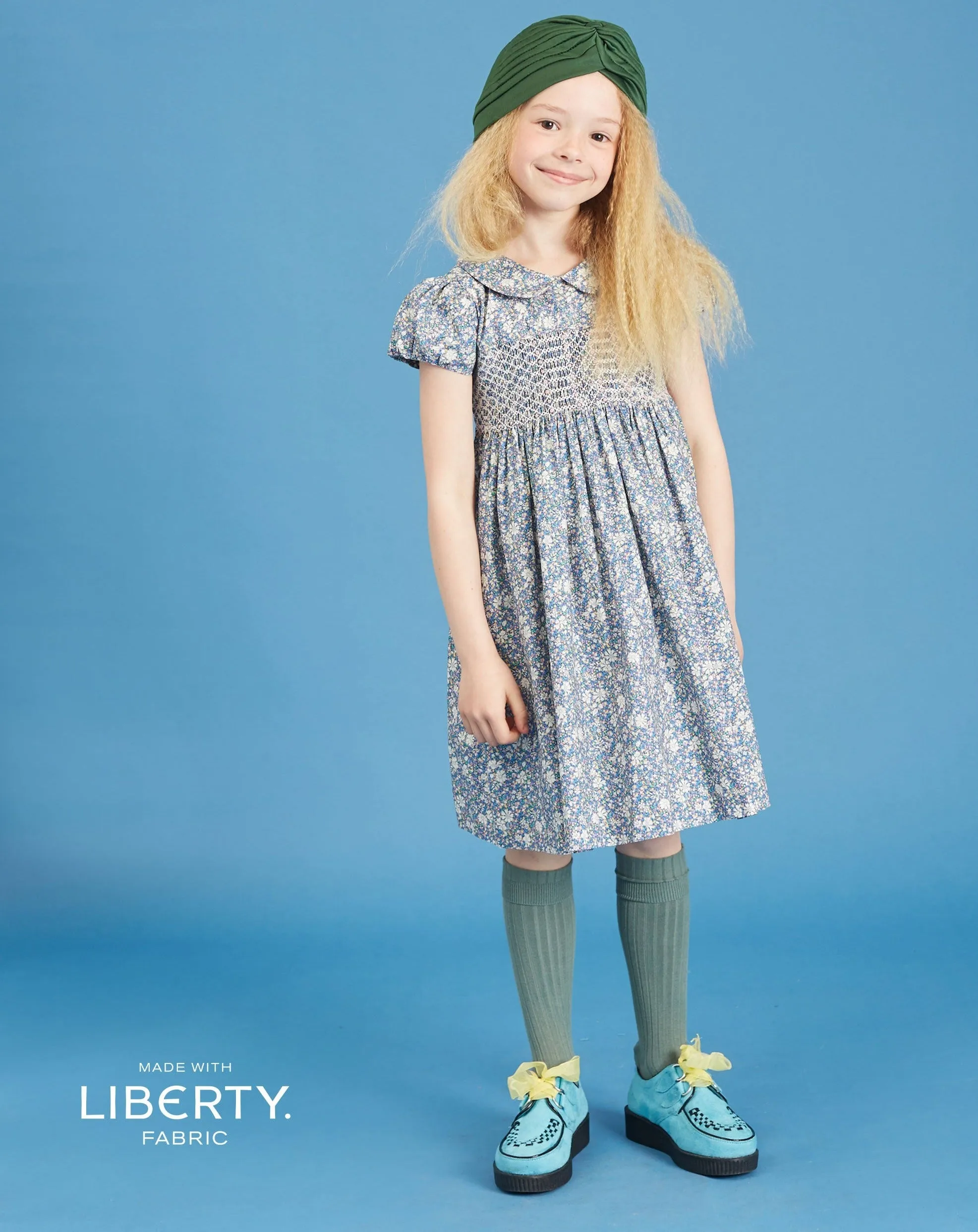 Made with Liberty fabric: Girls Dress - Marisol