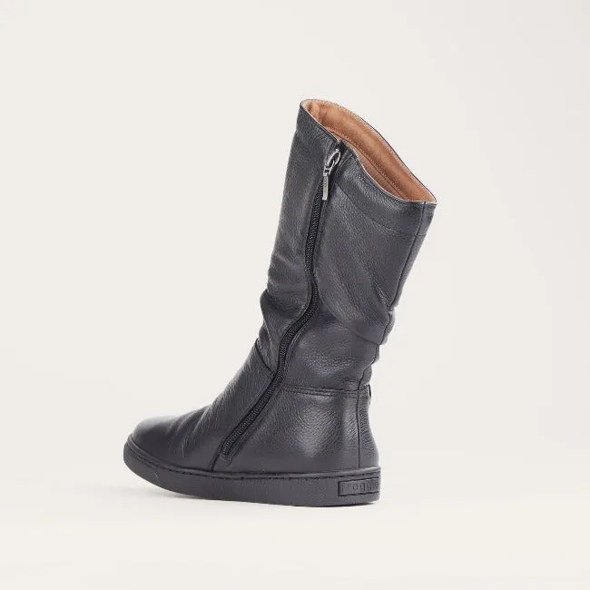 Mid-Calf Boot in Black - 10970