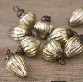 Mini Bauble  - Antique Gold