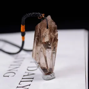 Natural Irregular Smokey Quartz Pendant Necklace