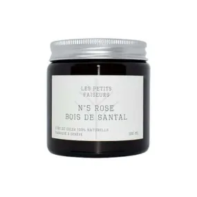 N°5 Rose - Santal Wood Candle (30h)