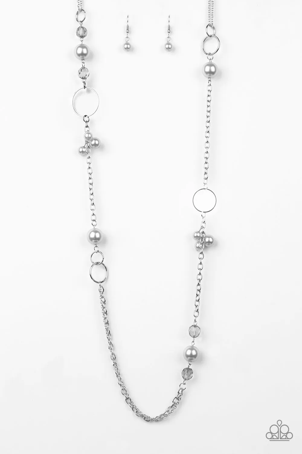 Paparazzi Pageant Princess - Silver Necklace