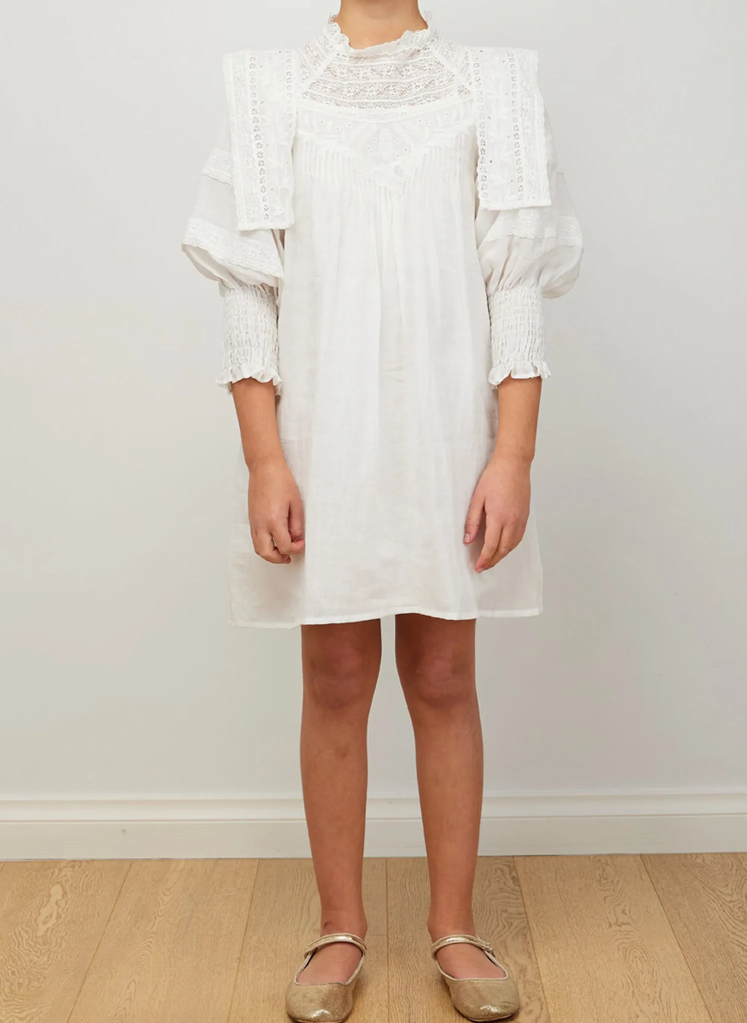 Petite Amalie Heirloom Smock Dress