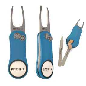 Pitchfix Hybrid 2.0 Divot Tool - Light Blue