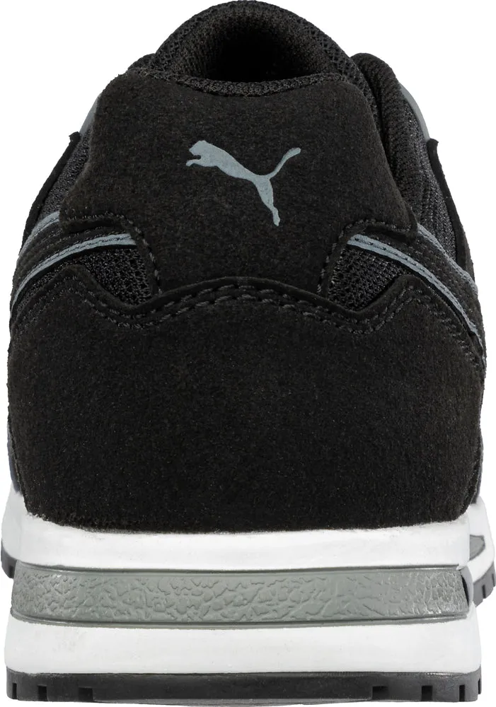 'Puma' Men's Frontside Low ESD Comp Toe - Black / Grey