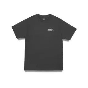 Quartersnacks Halloween Snackman T-Shirt Charcoal