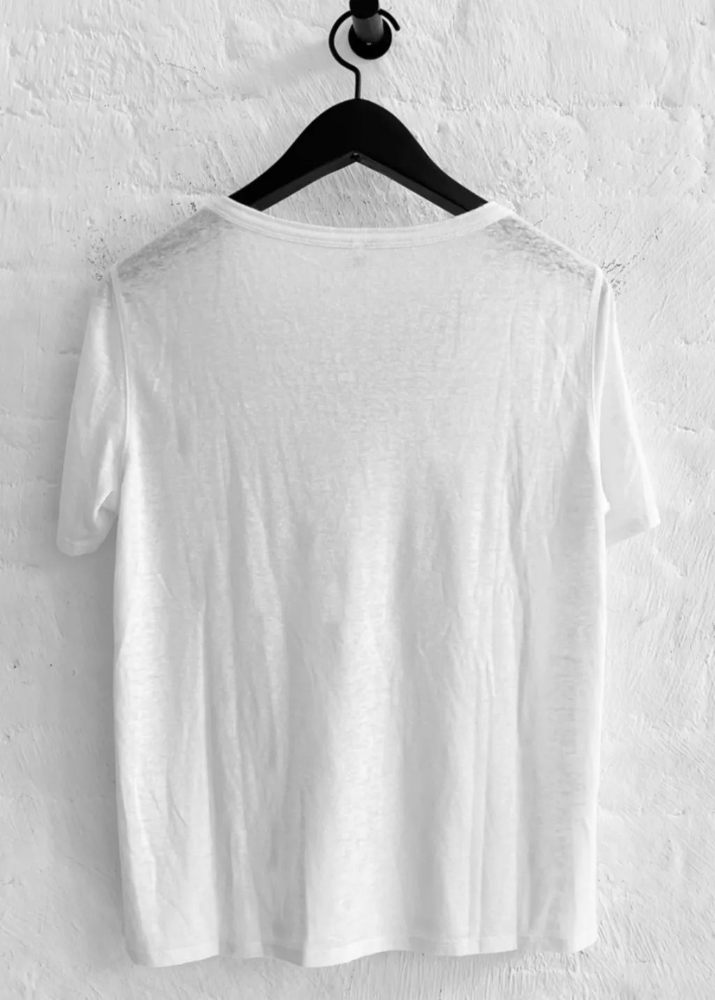 R13 Low Neck Henley Tee