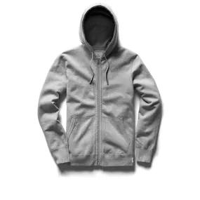 Reigning Champ - Lightweight Terry Full Zip Hoodie - Heather Grey