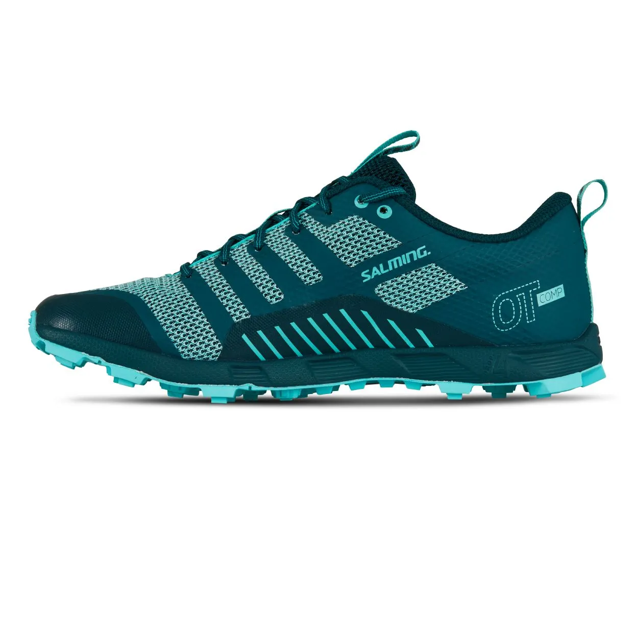 Salming OT Comp Shoe Women Deal Teal / Aruba Blue