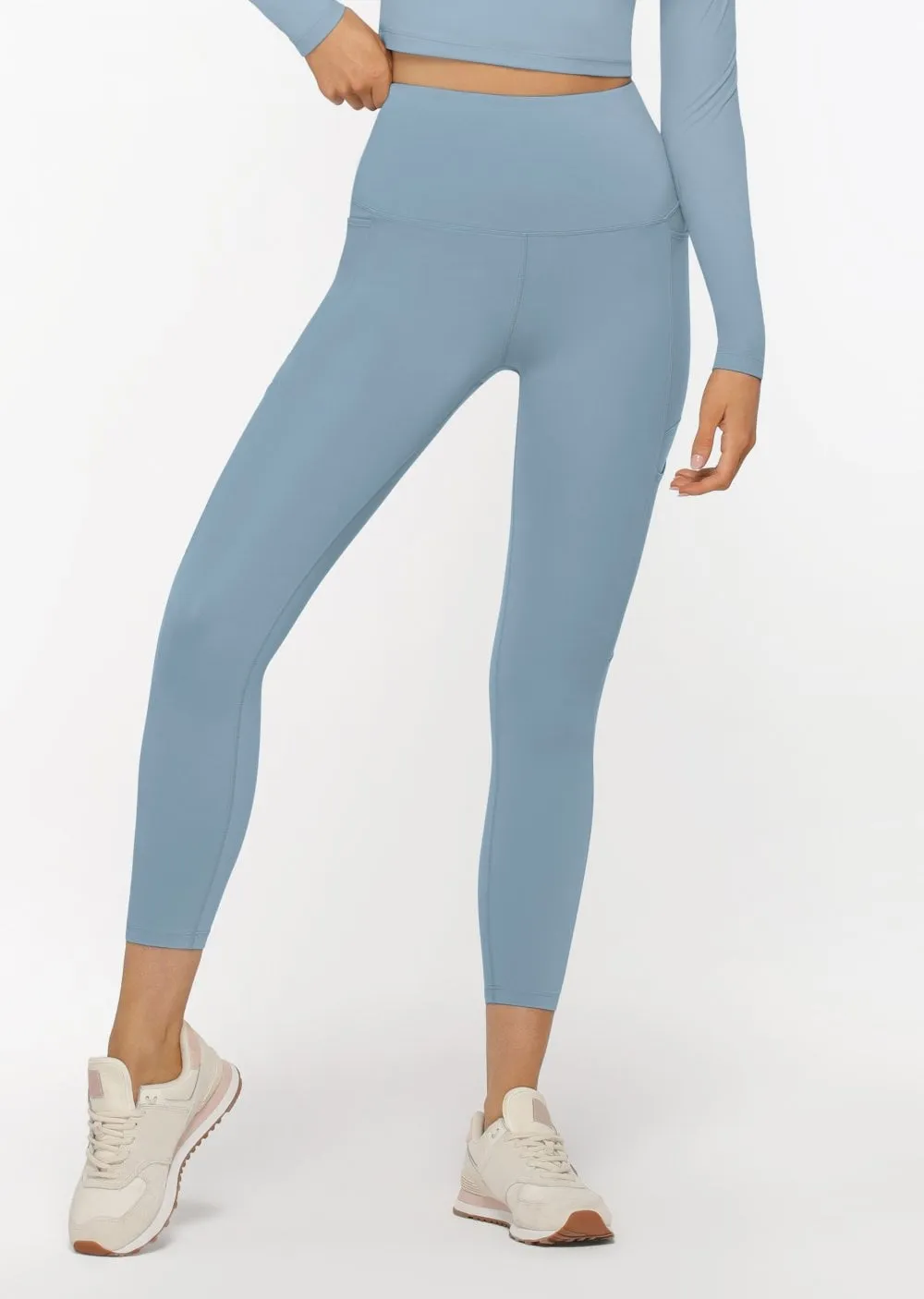 Utility Pocket Ankle Biter Leggings, Voyage Blue