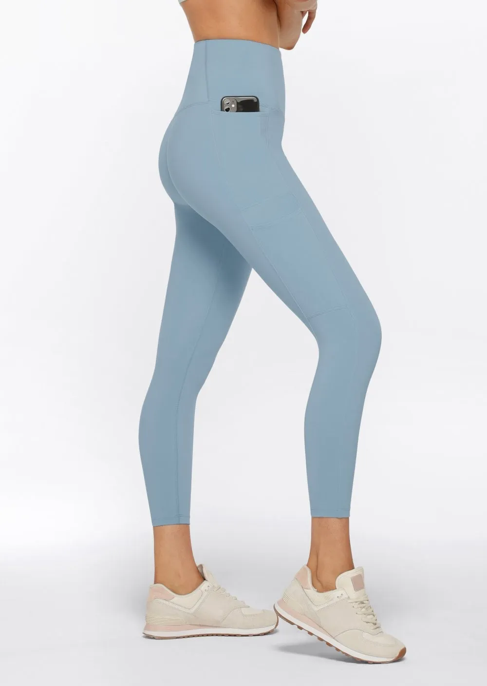 Utility Pocket Ankle Biter Leggings, Voyage Blue