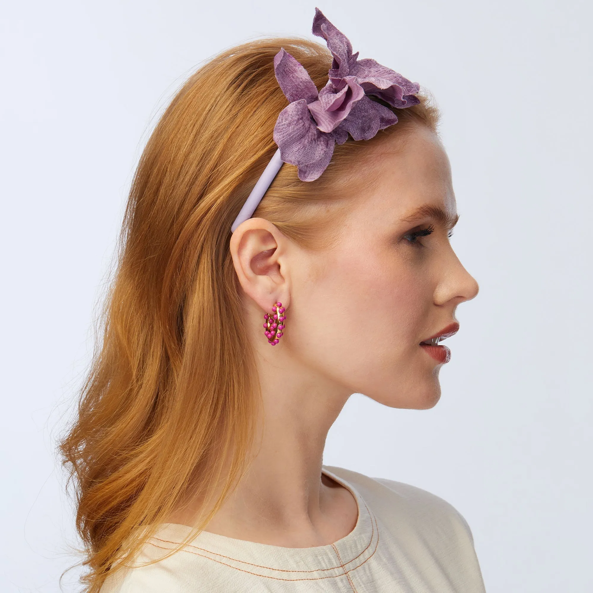 WISTERIA BLAIR ORCHID HEADBAND