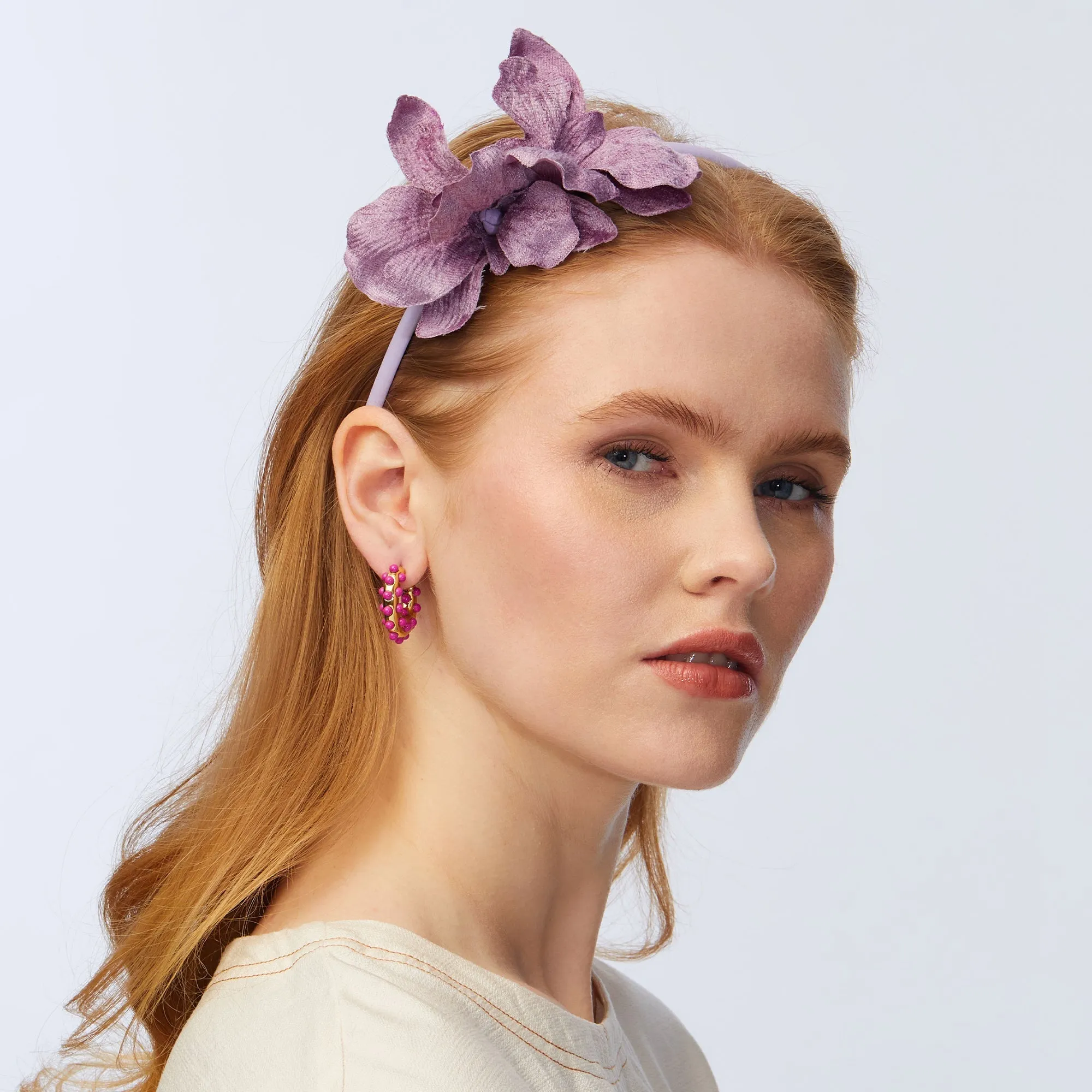 WISTERIA BLAIR ORCHID HEADBAND